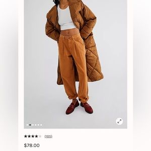 Free People Cya Later Skate Trousers